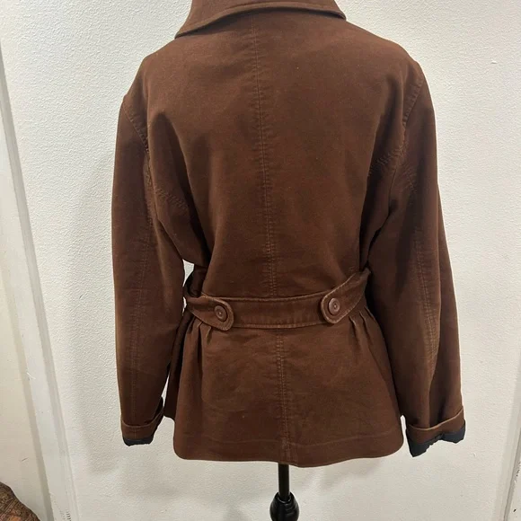 Vintage LL Bean Brown Women's Jacket - Picture 6 of 9